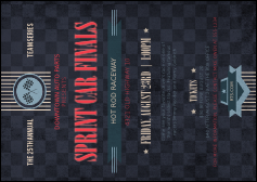 Car Racing Postcard Mailer