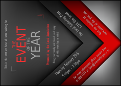 Red and Silver Postcard Mailer