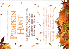 Pumpkin Patch Postcard Mailer Pumpkin Patch Postcard Mailer