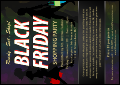 Black Friday Postcard Mailer