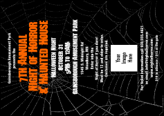 Spider Web Postcard 001
