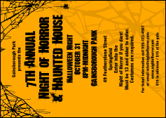 Spider Web Postcard