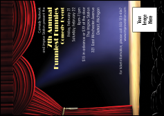 Stand Up Comedy Postcard