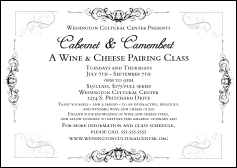 Black Tie Gala Postcard Mailer