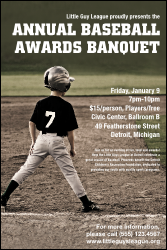 Baseball Poster