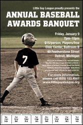 Baseball Image Poster
