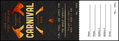 Fire Department Raffle Ticket