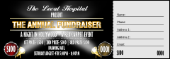 Hollywood Lights Raffle Ticket