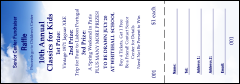 Blue Skies Raffle Ticket 0007