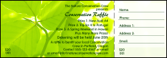 Green Leaves Raffle Ticket 0007 Green Leaves Raffle Ticket 0007
