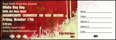 Hip Hop Raffle Ticket
