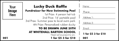 Color Logo Raffle Ticket 001 Color Logo Raffle Ticket 001