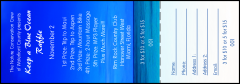 Nature Series - Blue Ocean Raffle Ticket