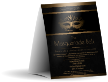 Masquerade Ball 3 Table Tent