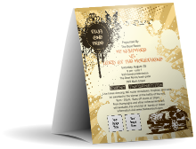 Hip Hop Concert Table Tent