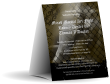 Mixed Martial Arts (Green) Table Tent