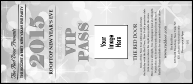 Silver Glitter VIP Pass