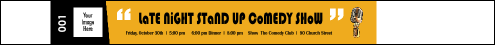 Comedy Retro Tyvek Pro Wristband Comedy Retro Tyvek Pro Wristband