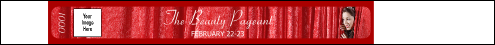 Beauty Pageant Premium Synthetic Wristband