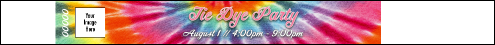 Tie Dye Premium Synthetic Wristband