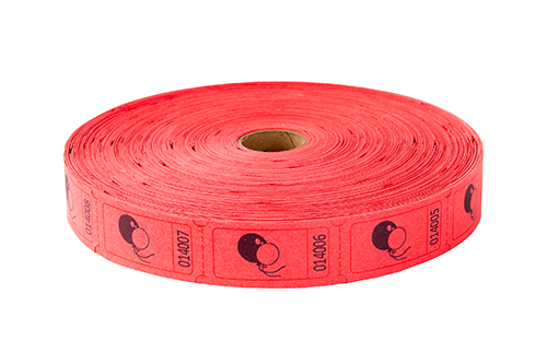 Single Roll Tickets Red Balloon