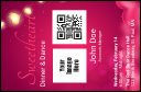 Valentines Day Lovehearts VIP Event Badge Small