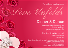 Love Unfolds Postcard Mailer