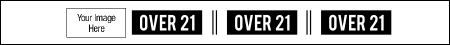 Over 21 Tyvek Wristband