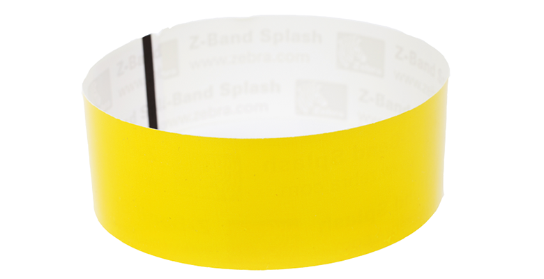 VinylTough Wristbands-Yellow