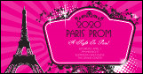 Paris Pink and Black Facebook Ad