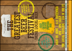 Beer Festival Club Flyer