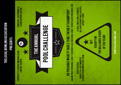 Billiards Club Flyer