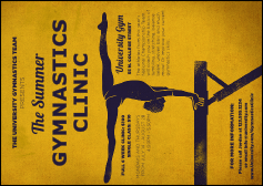 Gymnastics Club Flyer