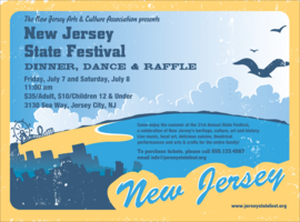 New Jersey Raffle Ticket Template