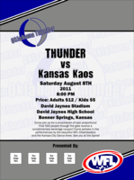 WFL Oklahoma Thunder Flyer