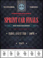 Car Racing Logo Flyer