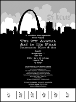 St. Louis Flyer (Black & white)