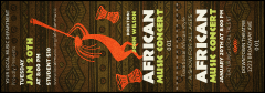 African Music Event Ticket
