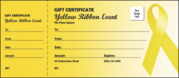 Yellow Ribbon Gift Certificate