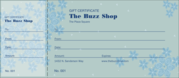 Country Flowers Gift Certificate