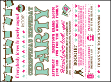 Birthday Whimsical  Invitation