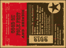 Old Fashioned Woodcut Invitation