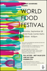 World Food Festival Poster