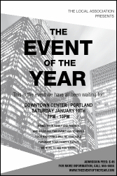 All Purpose buildings Black and White Poster