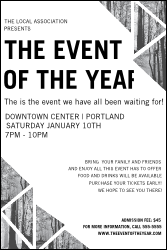 All Purpose Trees Black & White Poster