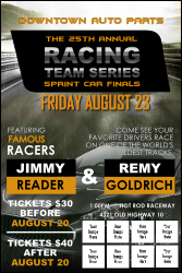 Auto Racing Logo Poster