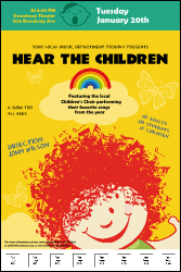 Children's Music Logo Poster
