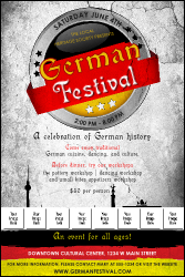 German Logo Poster