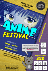 Anime Fest Flyer 2007