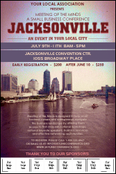 Jacksonville Logo Poster